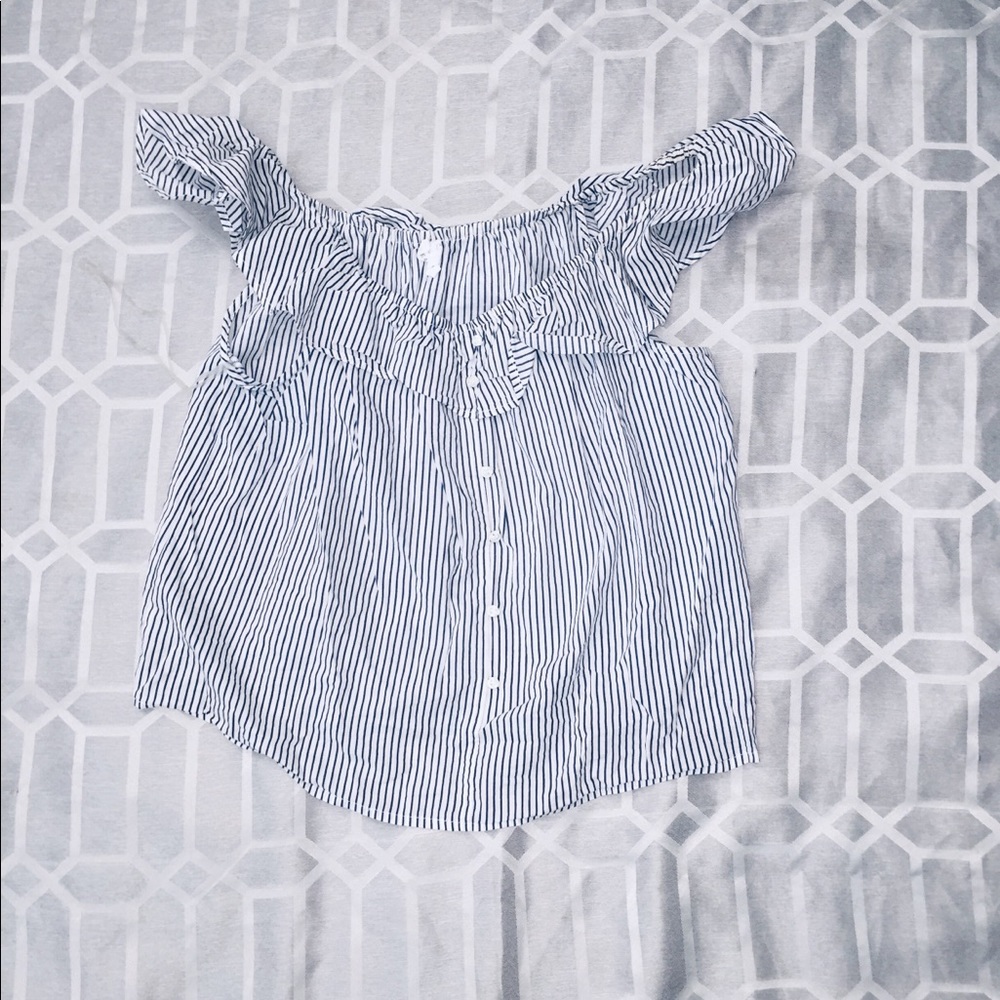 Off the shoulder blouse